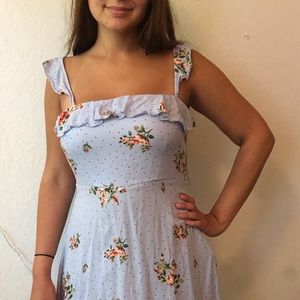 Floral Summer Sun Dress 🌞